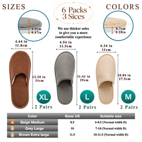 OSTADARRA spa slippers packaged individually for guests