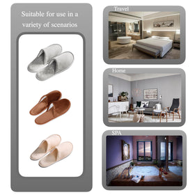 OSTADARRA Spa Slippers showing the EVA non-slip sole