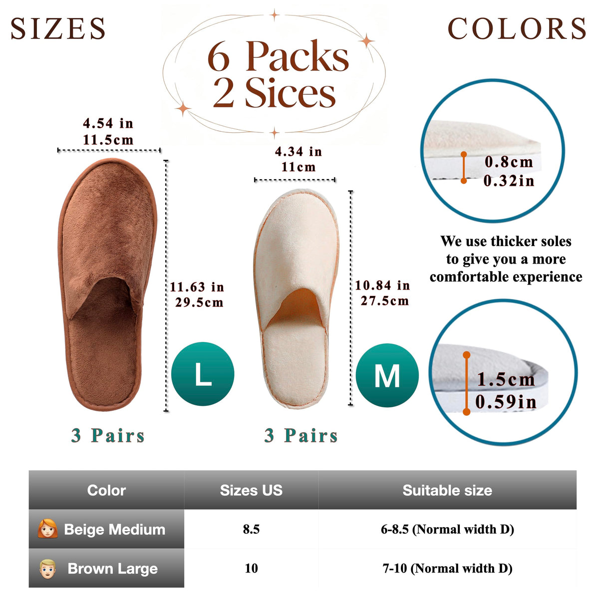 OSTADARRA Spa Slippers side view showing EVA sole