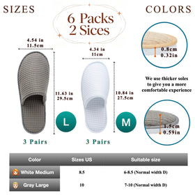 OSTADARRA spa slippers side view showing non-slip sole