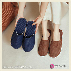 OSTADARRA Spa Slippers side view showing non-slip sole