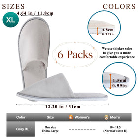 OSTADARRA XL Spa Slippers side view showcasing soft material