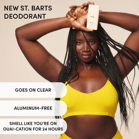 OUAI Aluminum Free Deodorant St. Barts packaging