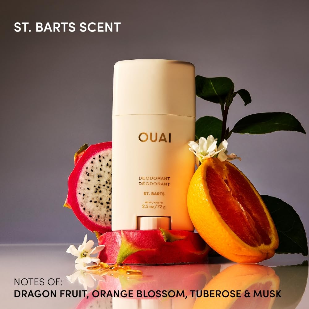 OUAI Aluminum Free Deodorant St. Barts side view