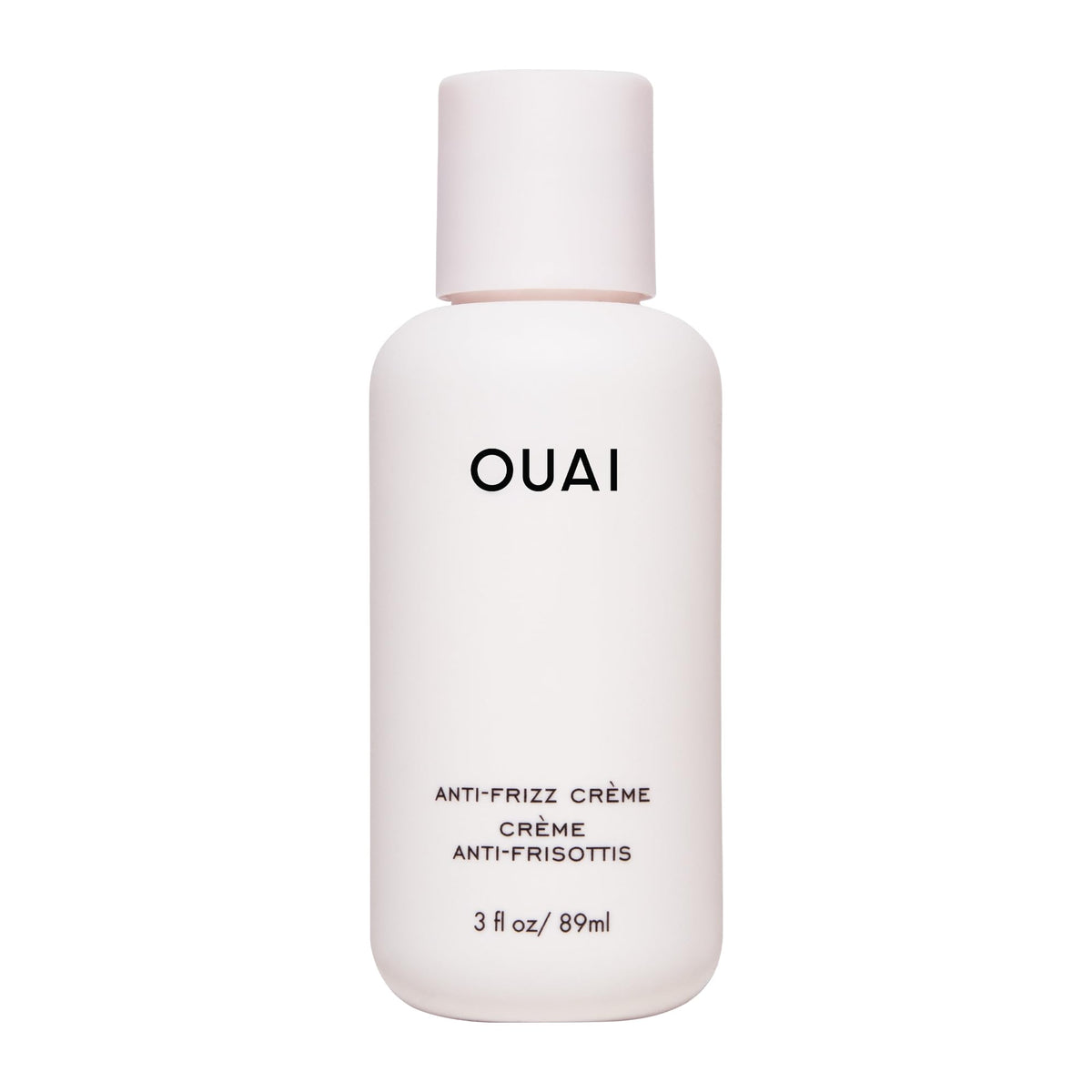 OUAI Anti Frizz Cream Travel Size 3 oz front view