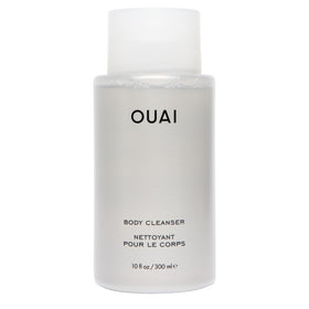 OUAI Body Cleanser 10 Fl Oz front view with floral design