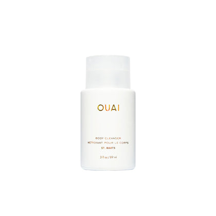 OUAI Body Cleanser travel size 3 Fl Oz in St. Barts scent front view