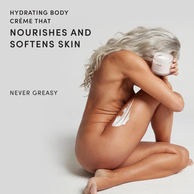 OUAI Body Cream 7.5 oz side view showing packaging