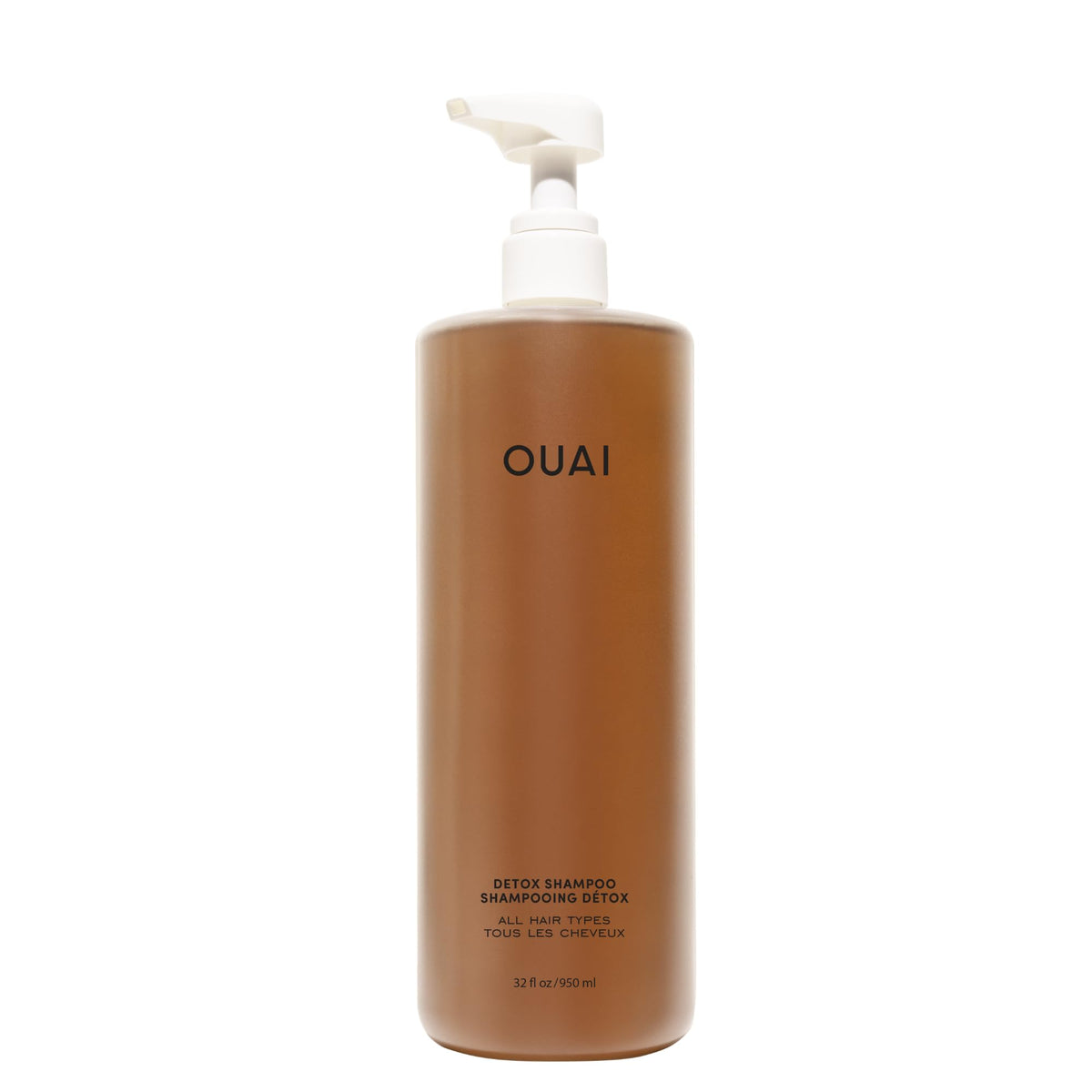 OUAI Detox Shampoo 32 oz front view