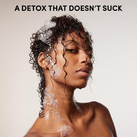 OUAI Detox Shampoo packaging details