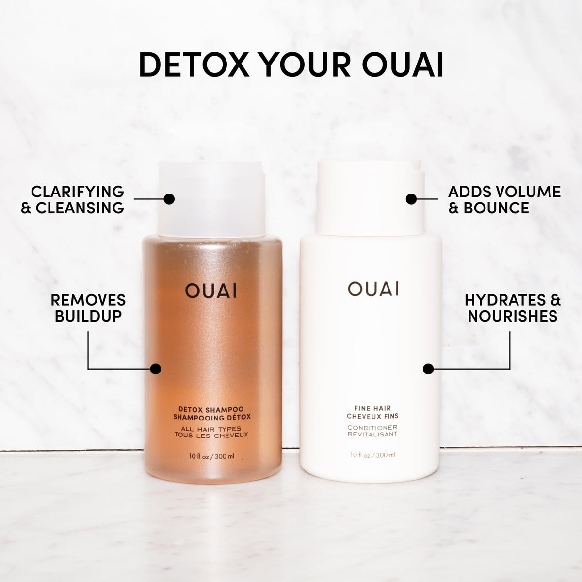 OUAI Fine Conditioner front view 671g