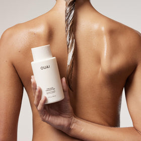 OUAI Fine Hair Conditioner 3 oz side view