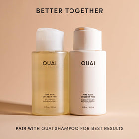 OUAI Fine Hair Conditioner 3 oz with packaging