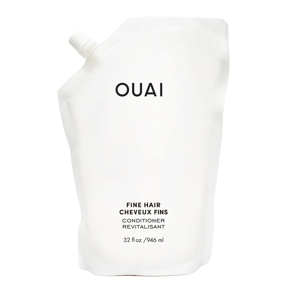OUAI Fine Hair Conditioner Refill 32 oz front view