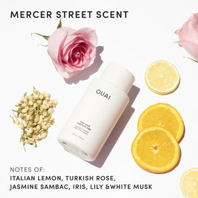 OUAI Fine Hair Conditioner Refill bottle side view