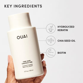 OUAI Fine Hair Conditioner Refill packaging details