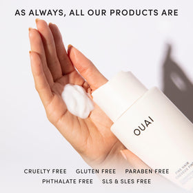 OUAI Fine Hair Conditioner Refill with ingredients
