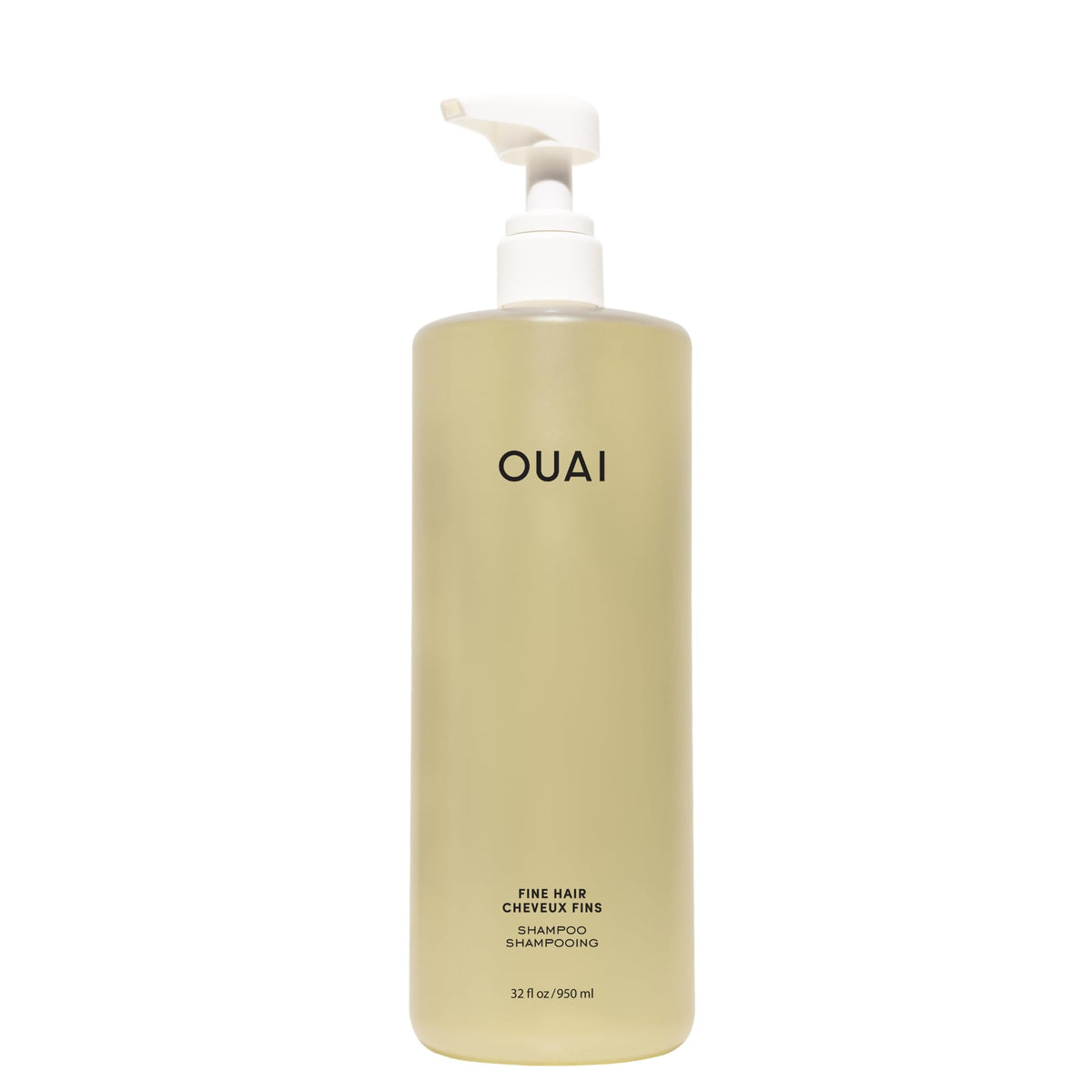 OUAI Fine Hair Shampoo 32oz front view