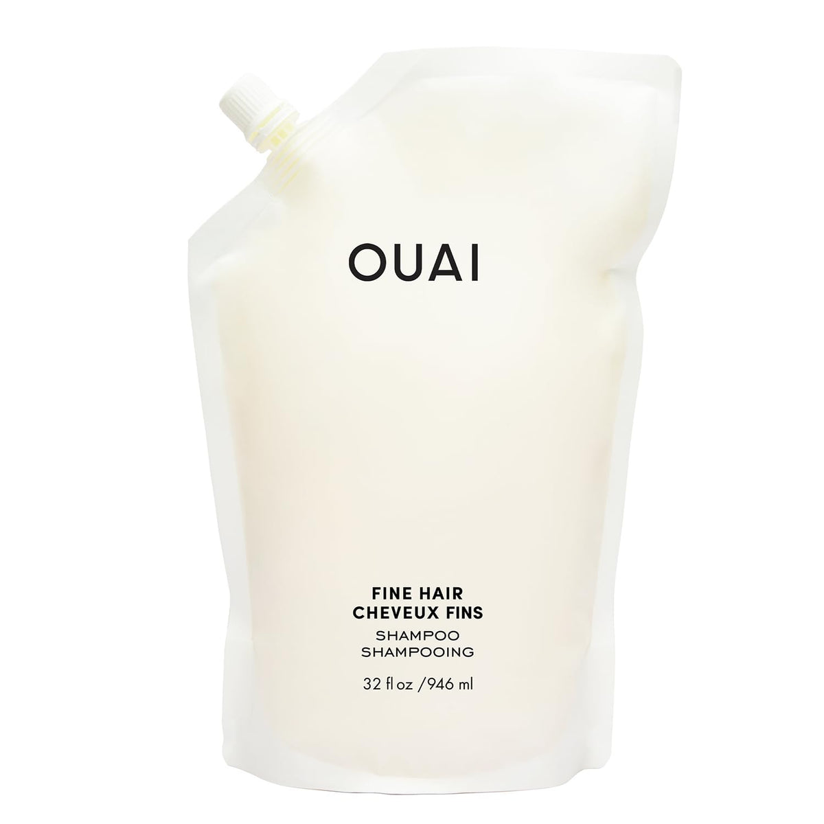 OUAI Fine Hair Shampoo Refill 32 oz front view