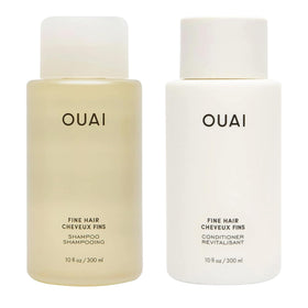 OUAI Fine Shampoo and Conditioner Set front view