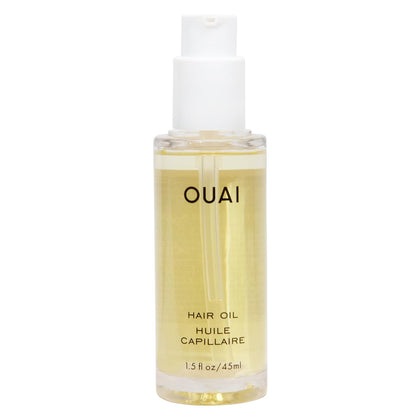 OUAI Hair Oil 1.5 Fl Oz front view with sleek packaging