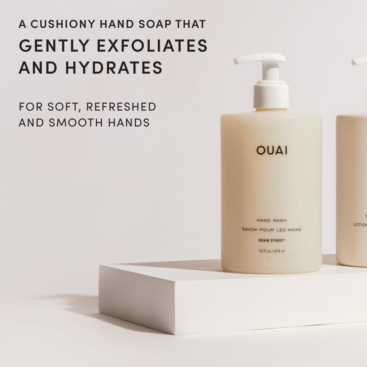 OUAI Hand Wash Dean Street 16 Fl Oz pump applicator