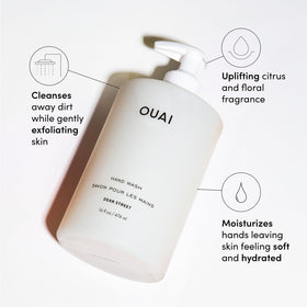 OUAI Hand Wash Dean Street 2 Pack side view showing label