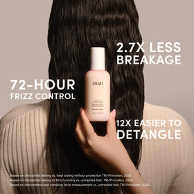 OUAI Leave In Conditioner texture close-up