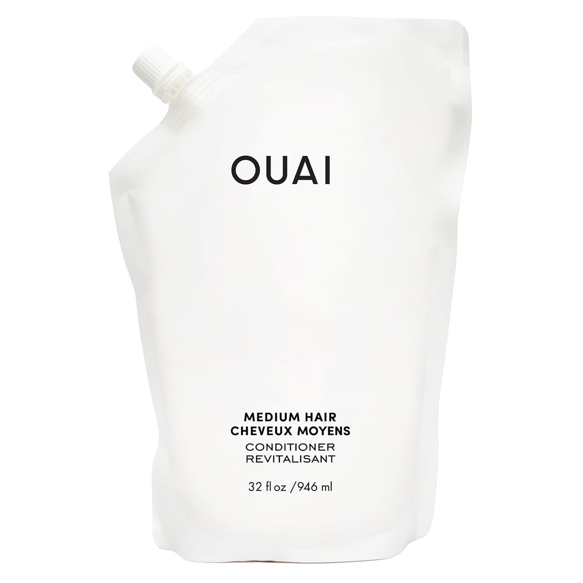 OUAI Medium Conditioner Refill 32 Oz front view