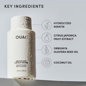 OUAI Medium Conditioner Refill 32 Oz lifestyle scene
