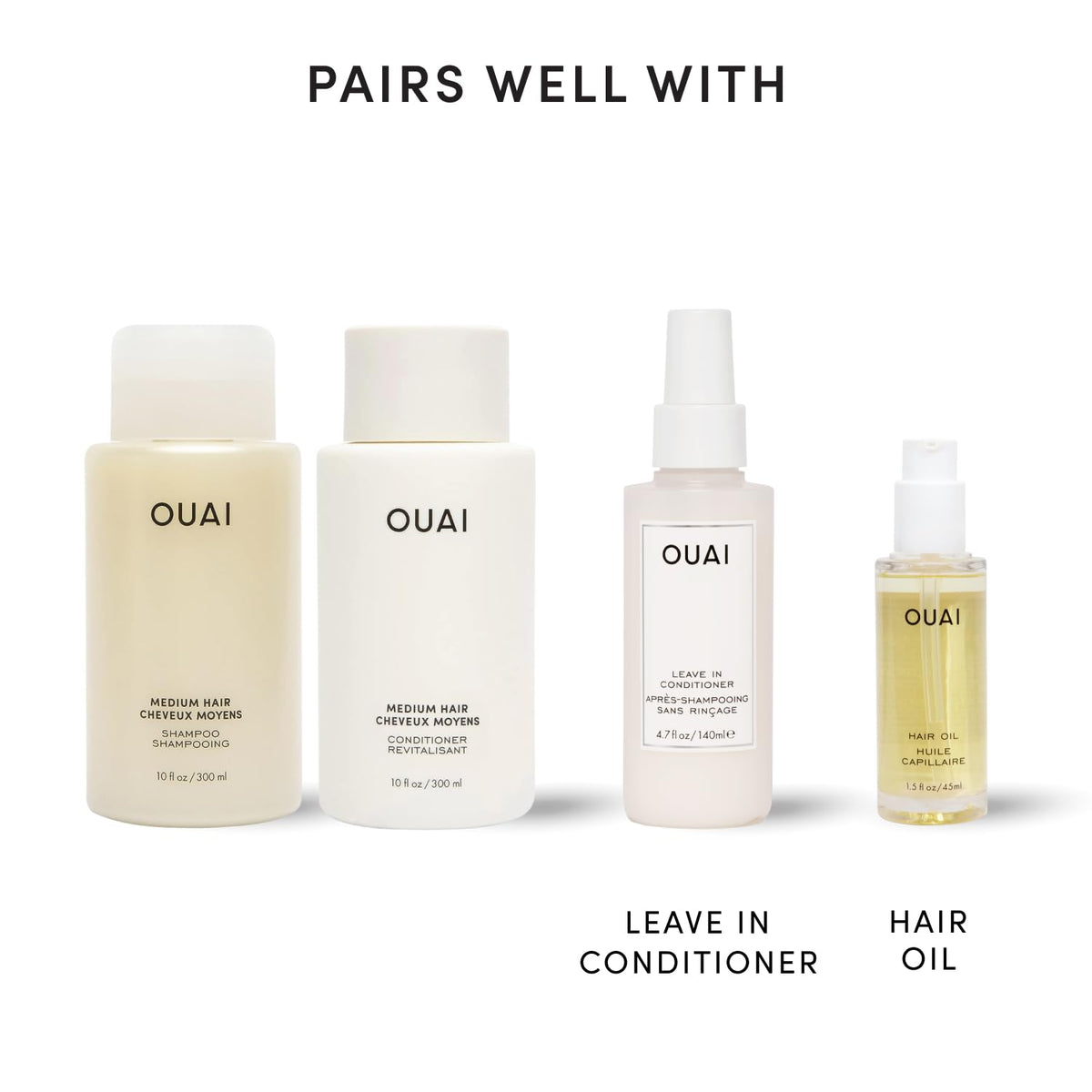 OUAI Medium Conditioner texture close-up