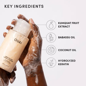 OUAI Medium Hair Shampoo 10 Oz on shelf