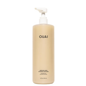 OUAI Medium Hair Shampoo 32 Oz front view with label