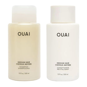 OUAI Medium Hair Shampoo and Conditioner Set front view