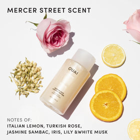 OUAI Medium Hair Shampoo bottle side view