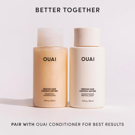 OUAI Medium Hair Shampoo texture close-up