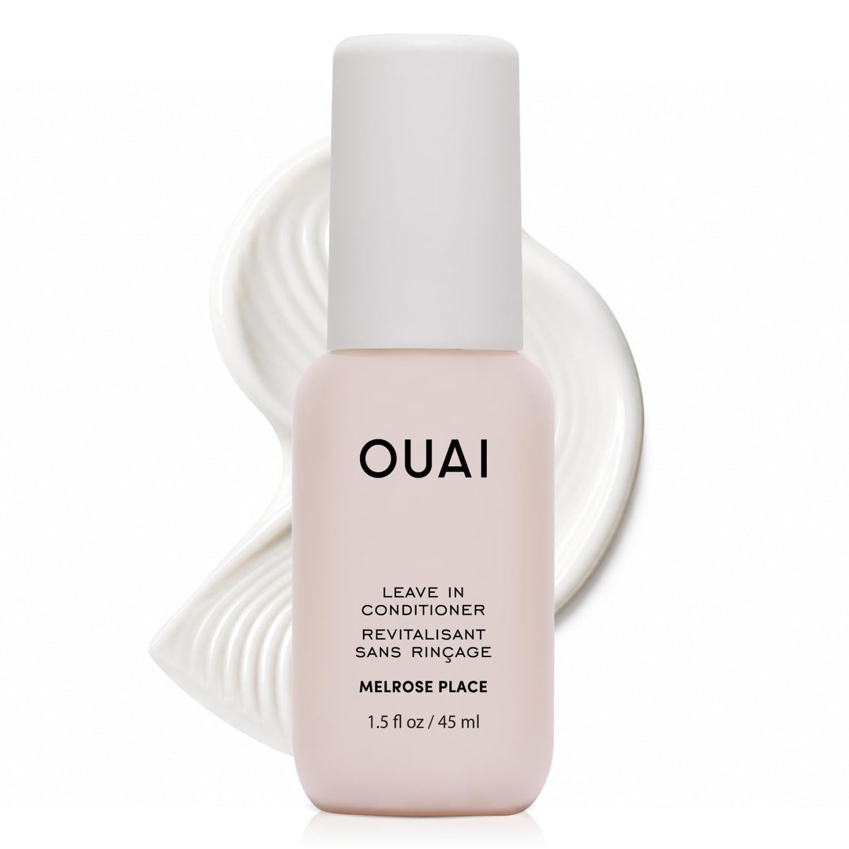 OUAI Multitasking Leave In Conditioner travel size front view