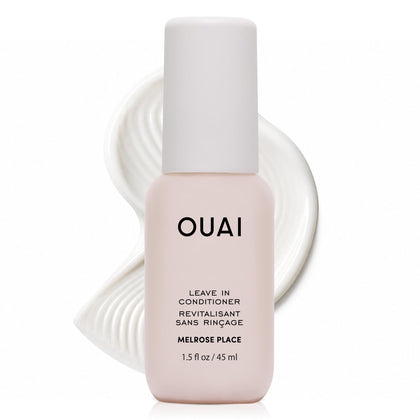OUAI Multitasking Leave In Conditioner travel size front view