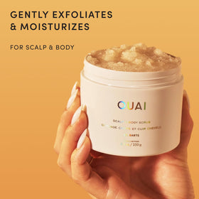 OUAI Scalp & Body Scrub 3.4 oz St. Barts back view