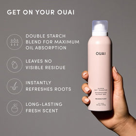 OUAI Super Dry Shampoo Melrose Place 2 Oz side view