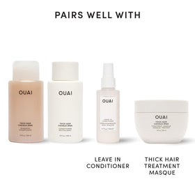 OUAI Thick Hair Conditioner bottle side view