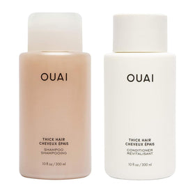 OUAI Thick Hair Shampoo front view, 10 oz bottle