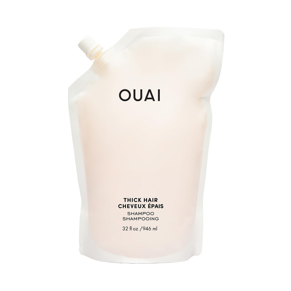 OUAI Thick Hair Shampoo Refill 32 Oz front view