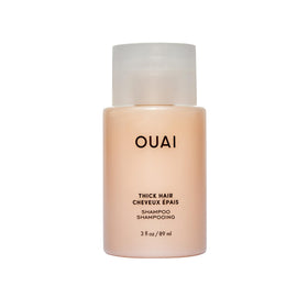 OUAI Thick Hair Shampoo Travel Size 3 Oz front view