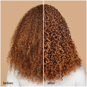 Ouidad Advanced Climate Control Curl Gel application on hair