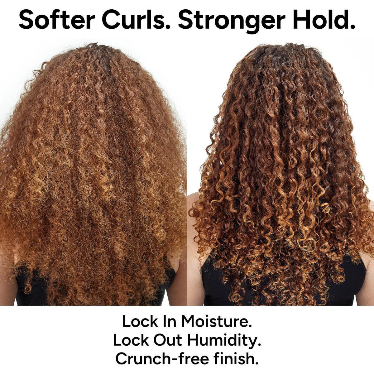 Ouidad Advanced Climate Control Curl Gel lifestyle scene with curls