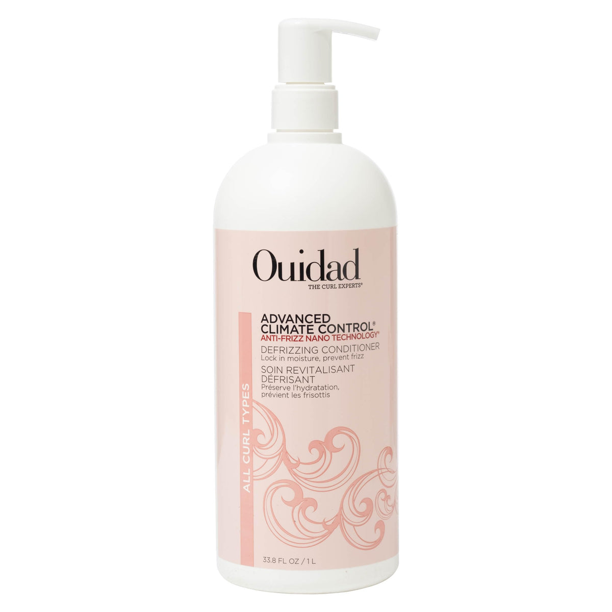 Ouidad Advanced Climate Control Defrizzing Conditioner 33.8 fl oz front view