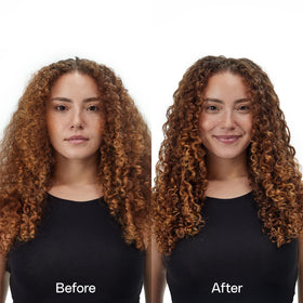 Ouidad Advanced Climate Control Defrizzing Conditioner texture close-up