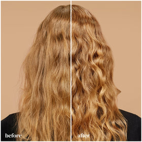 Ouidad Advanced Climate Control Featherlight Curls Cream in a bathroom setting