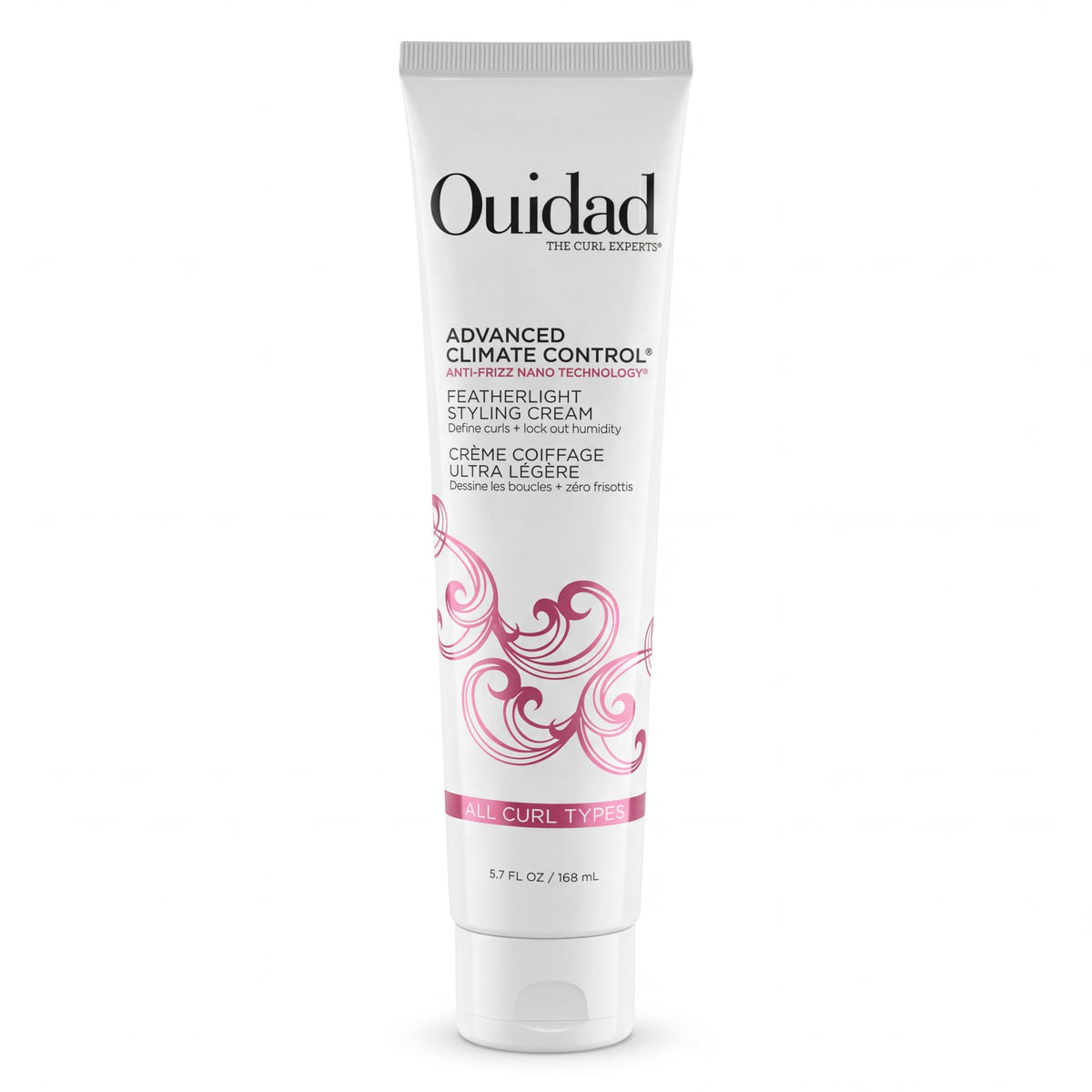 Ouidad Advanced Climate Control Featherlight Curls Styling Cream front view